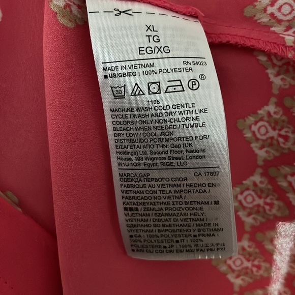 Gap Pink Tunic Top - Picture 4 of 4